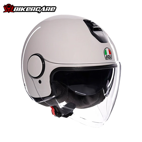 MŨ BẢO HIỂM 3/4 AGV ETERES - MONO MATERIA WHITE - 2024