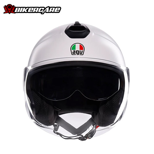 MŨ BẢO HIỂM 3/4 AGV ETERES - CAPOLIVERI MATT WHITE ITALY - 2024