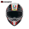 MŨ BẢO HIỂM FULLFACE AGV K1 S - BLIPPER GREY/RED - 2024