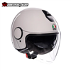 MŨ BẢO HIỂM 3/4 AGV ETERES - MONO MATERIA WHITE - 2024