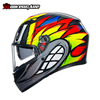 MŨ BẢO HIỂM FULLFACE AGV K3 - BIRDY 2.0 GREY/YELLOW/RED - 2024