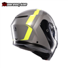 MŨ BẢO HIỂM LẬT HÀM AGV STREETMODULAR - RESIA MATT GREY/BLACK/YELLOW FLUO - 2024