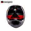 MŨ BẢO HIỂM FULLFACE AGV K3 - STRIGA BLACK/GREY/RED - 2024