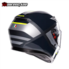 MŨ BẢO HIỂM FULLFACE AGV K3 - SHADE GREY/YELLOW FLUO - 2024