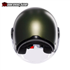 MŨ BẢO HIỂM 3/4 AGV ETERES - ANDORA MATT GREEN BLACK - 2024