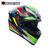 MŨ BẢO HIỂM FULLFACE AGV K1 S - DUNDEE MATT LIME/RED - 2024