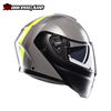 MŨ BẢO HIỂM LẬT HÀM AGV STREETMODULAR - RESIA MATT GREY/BLACK/YELLOW FLUO - 2024