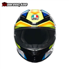 MŨ BẢO HIỂM FULLFACE AGV K6 S - JOAN BLACK/BLUE/YELLOW - 2024