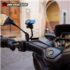 GIÁ ĐỠ ĐIỆN THOẠI CHÂN GƯƠNG QUAD LOCK SCOOTER/MOTOCYCLE MIRROR STEM MOUNT