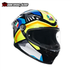 MŨ BẢO HIỂM FULLFACE AGV K6 S - JOAN BLACK/BLUE/YELLOW - 2024