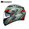 MŨ BẢO HIỂM FULLFACE AGV K3 - DECEPT MATT BLACK/GREEN/RED - 2024