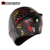 MŨ BẢO HIỂM FULLFACE AGV K1 S - GLADIATOR MATT BLACK/GOLD/RED - 2025