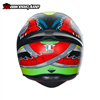 MŨ BẢO HIỂM FULLFACE AGV K1 S - DUNDEE MATT LIME/RED - 2024