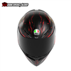 MŨ BẢO HIỂM FULLFACE AGV K1 S - GLADIATOR MATT BLACK/GOLD/RED - 2025