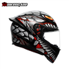 MŨ BẢO HIỂM FULLFACE AGV K1 S - LYZARD MATT BLACK/GREY/RED - 2025