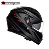 MŨ BẢO HIỂM FULLFACE AGV K3 - SYTH BLACK/RED - 2025