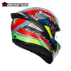 MŨ BẢO HIỂM FULLFACE AGV K1 S - DUNDEE MATT LIME/RED - 2024