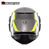 MŨ BẢO HIỂM LẬT HÀM AGV STREETMODULAR - RESIA MATT GREY/BLACK/YELLOW FLUO - 2024