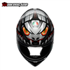 MŨ BẢO HIỂM FULLFACE AGV K1 S - LYZARD MATT BLACK/GREY/RED - 2025
