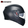 MŨ BẢO HIỂM FULLFACE AGV K3 - MATT BLACK - 2024
