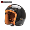 MŨ BẢO HIỂM 3/4 BULLDOG HELI CARBON