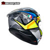 MŨ BẢO HIỂM FULLFACE AGV K6 S - JOAN BLACK/BLUE/YELLOW - 2024
