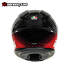 MŨ BẢO HIỂM FULLFACE AGV K6 S - FISION BLACK/RED - 2024