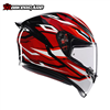 MŨ BẢO HIỂM FULLFACE AGV K1 S - LION BLACK/RED/WHITE - 2024