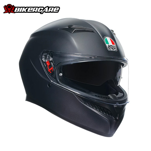 MŨ BẢO HIỂM FULLFACE AGV K3 - MATT BLACK - 2024