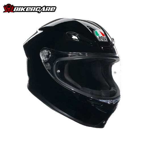 MŨ BẢO HIỂM FULLFACE AGV K6 S - SOLID BLACK - 2024