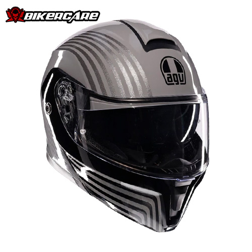 MŨ BẢO HIỂM LẬT HÀM AGV STREETMODULAR - ISEO GREY/BLACK - 2024