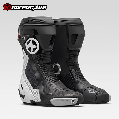 GIÀY MOTO XPD RACING XP9-S AIR - BLACK WHITE