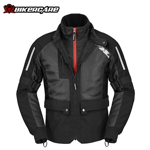 ÁO GIÁP ADVENTURE SPIDI NET H2OUT - BLACK