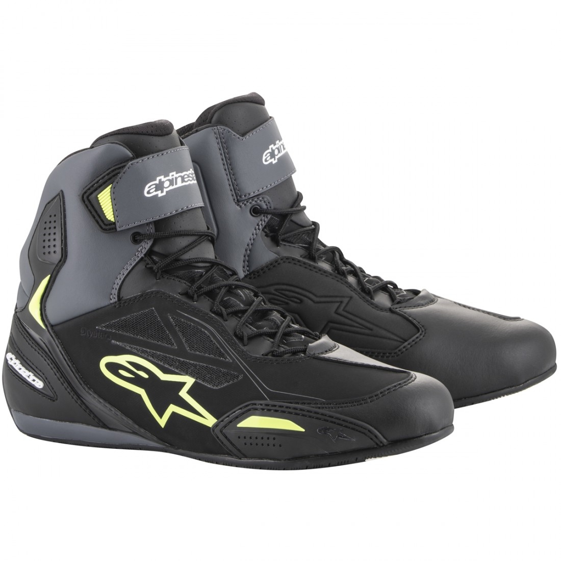 Giày moto Alpinestars Faster-3 Black/Yellow